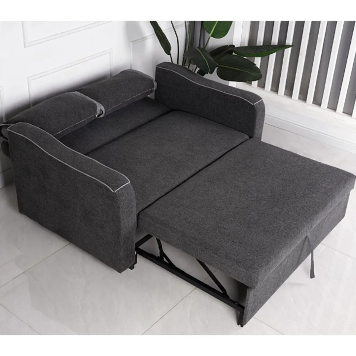 Brand new asben denim grey sofa bed reduced
