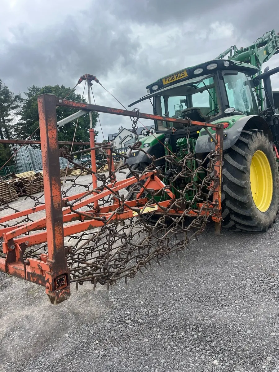 Parmiter hydraulic folding chain harrows - Image 2