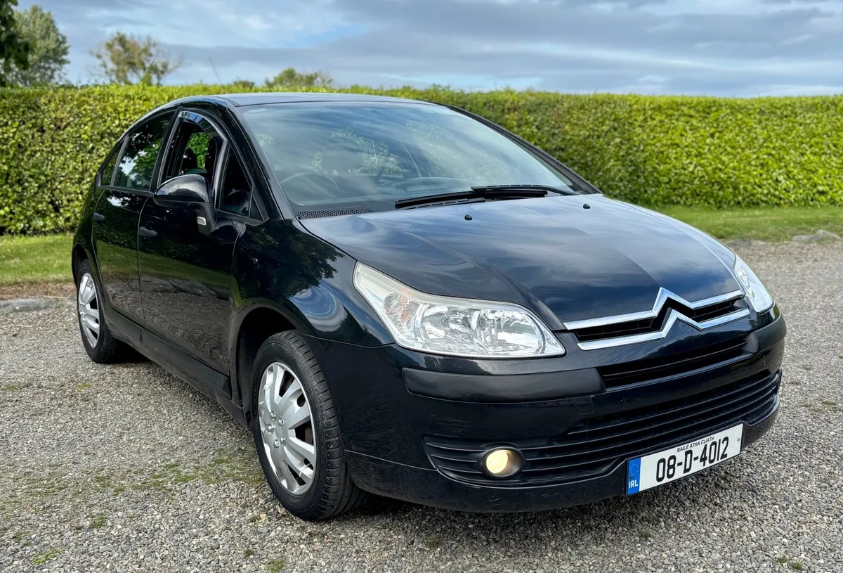 08 Citroen C4  Style 1.4 Manual Low KMS and NCT - Image 1