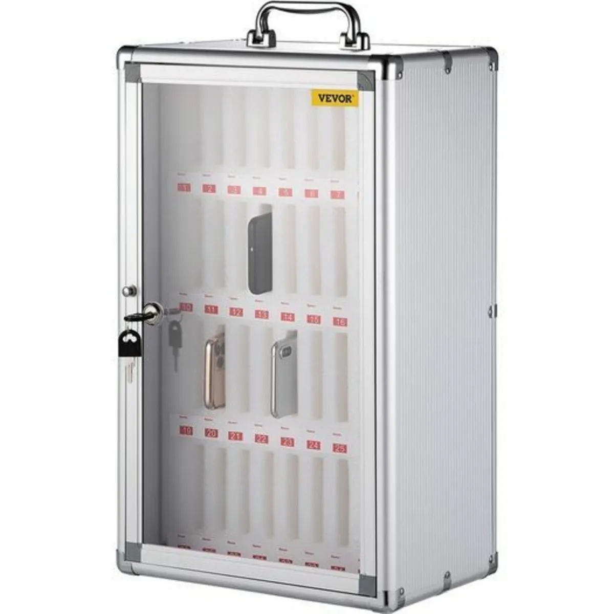 Mobile Phone Storage Cabinet, 36 Slots, Aluminum A - Image 3