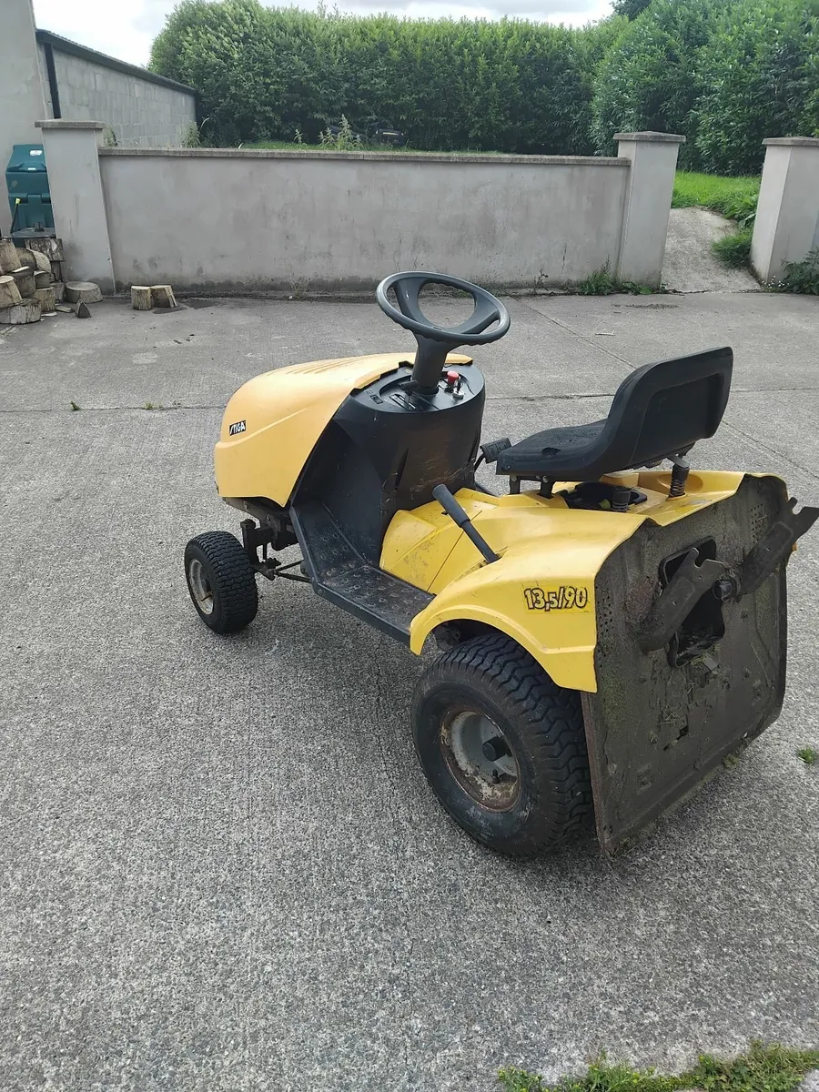 Tiga tractor 13.5 hp ried on mower priced - Image 4