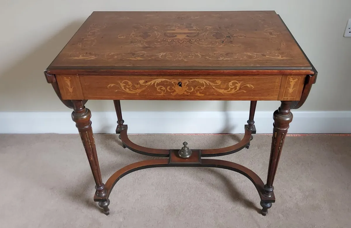 Antique hall table - Image 1