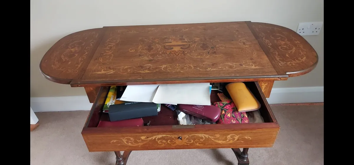 Antique hall table - Image 2