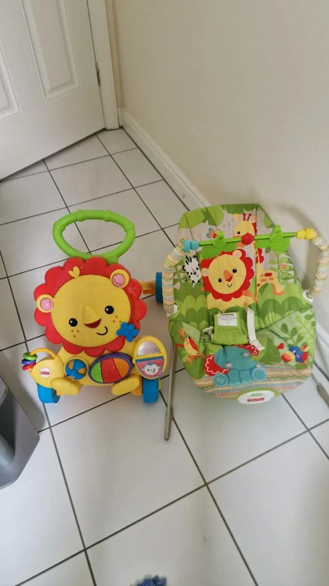 FREE baby bouncer and walker