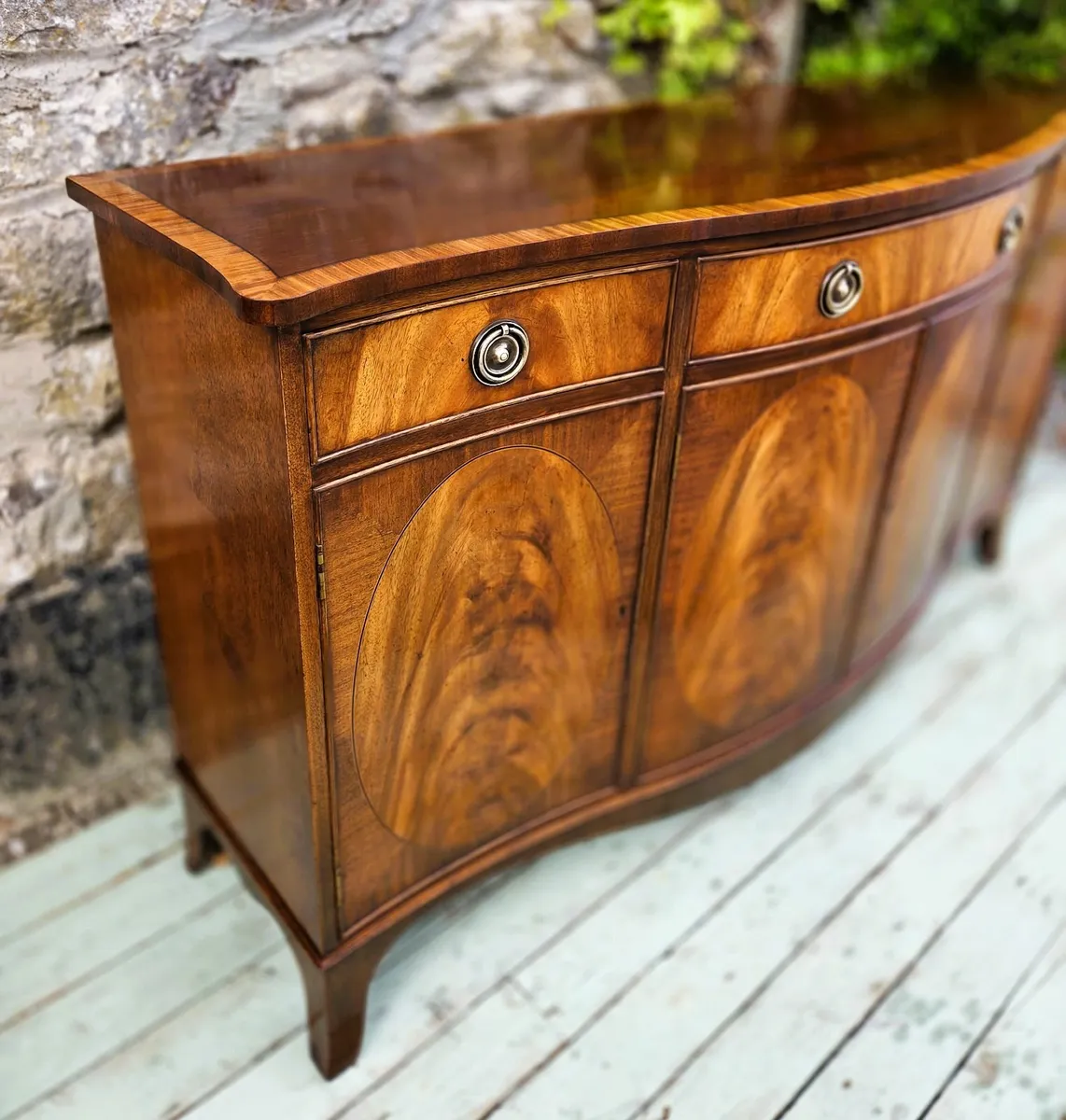 Large Mahogany Sideboard by Bevan Funnell - Image 2