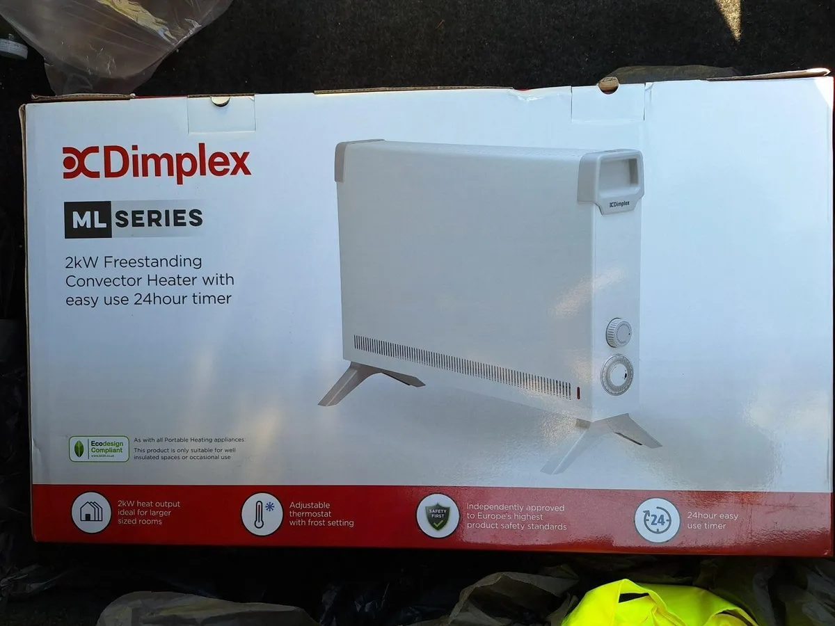 Heater Dimplex, 2kw, adjustable thermostat - Image 3