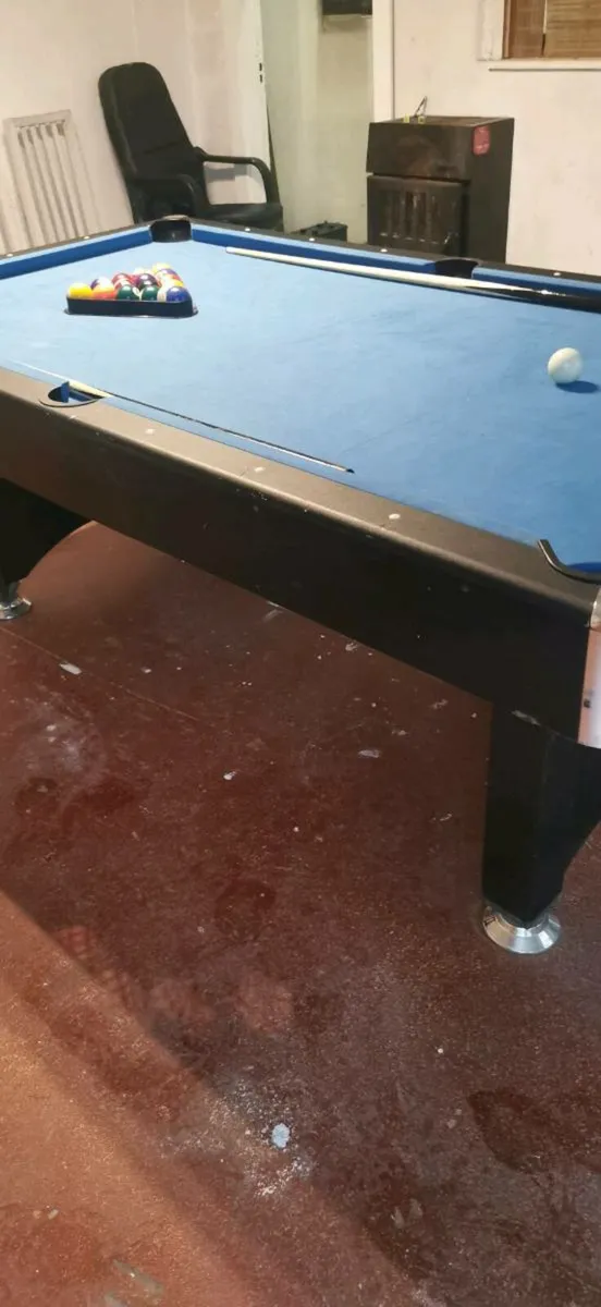 Pool table with table tennis board. - Image 3