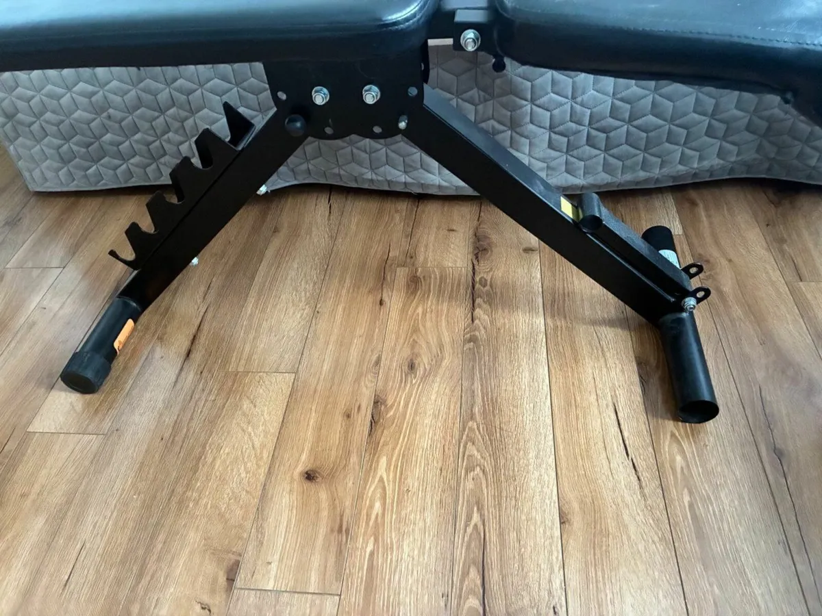 Adjustable Dumbbells Weight Set + bench + dumbbell - Image 3