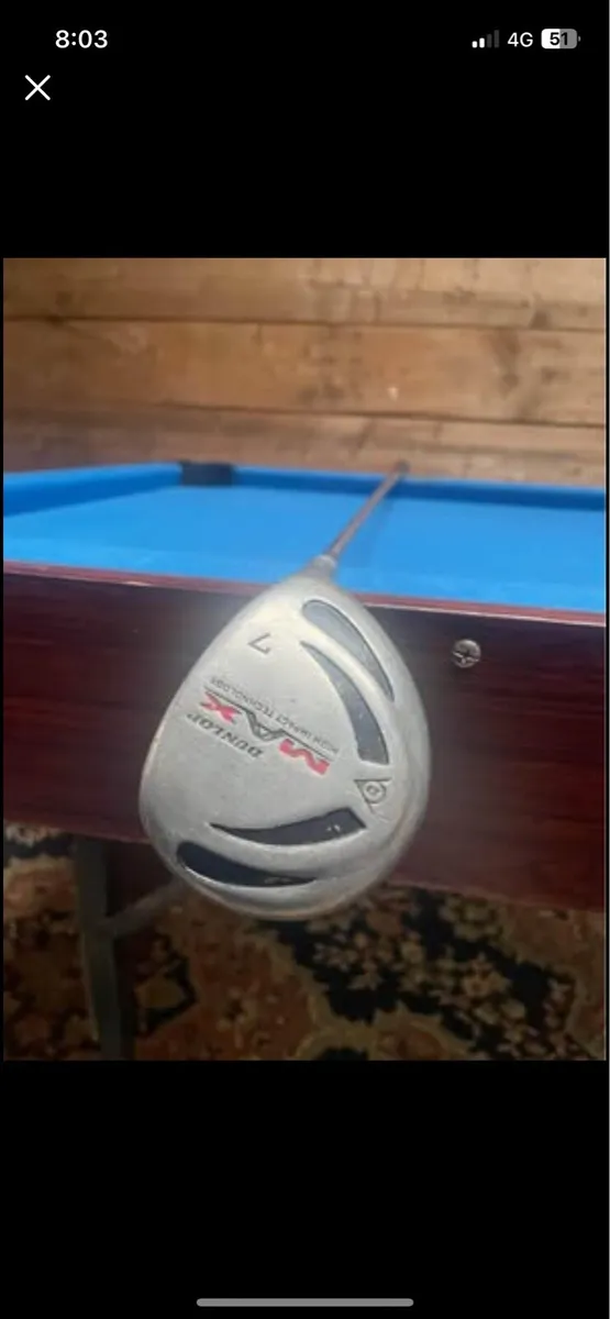 Dunlop max 7 wood - Image 1