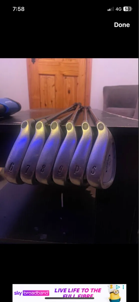 Big Bertha irons - Image 1