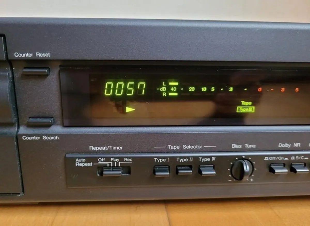 Nakamichi Cassette Deck 2 Vintage HiFi Japan 1990 - Image 3