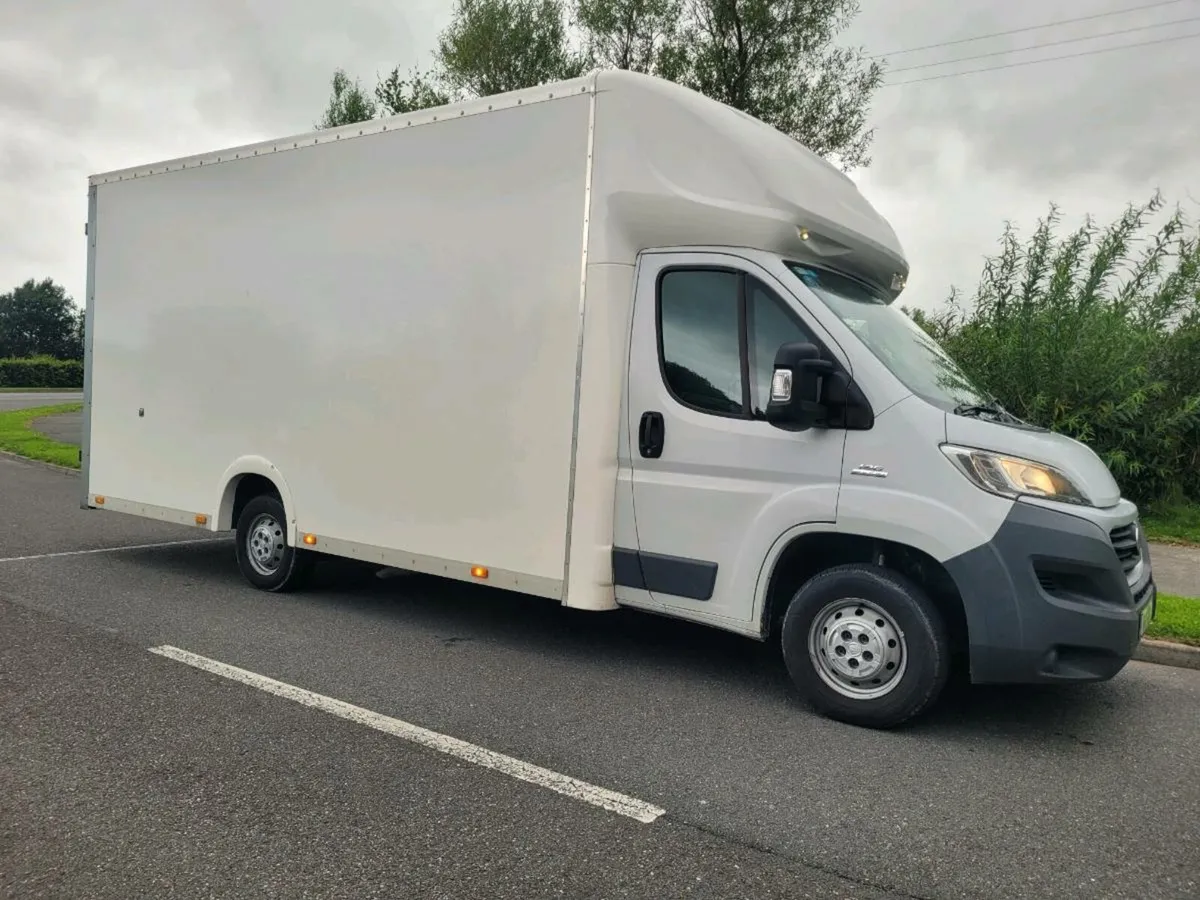 161 FIAT DUCATO 35 LUTON BODY VAN. - Image 1