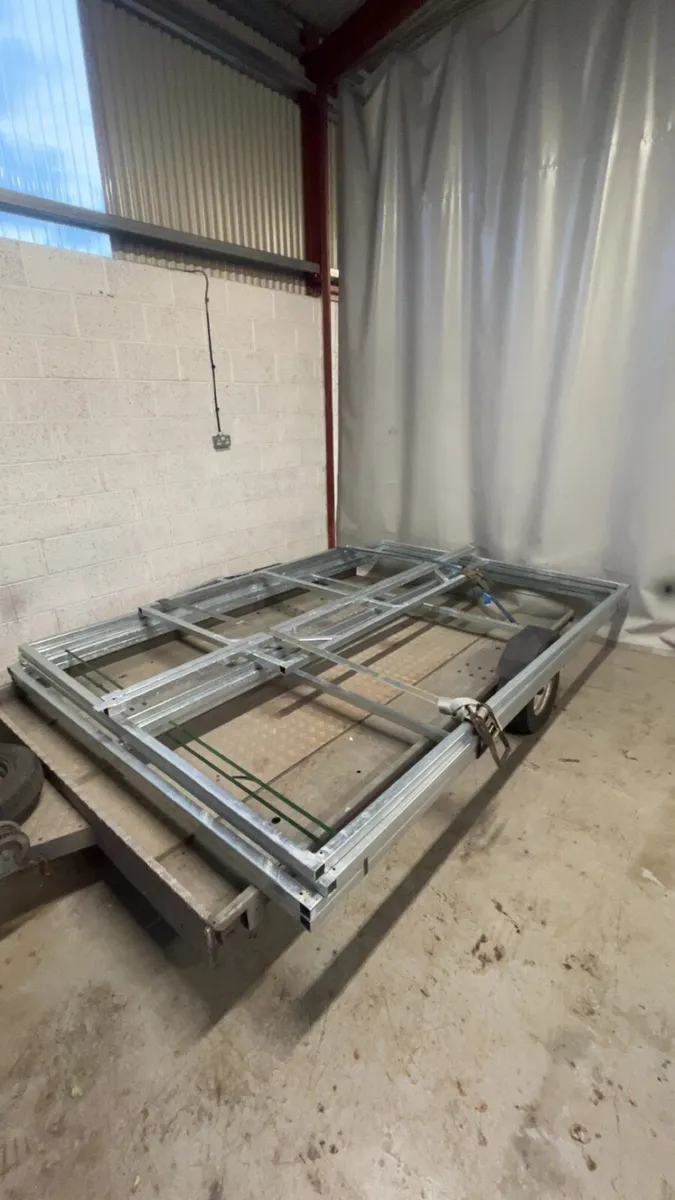 Garden shed steel frame - Image 1