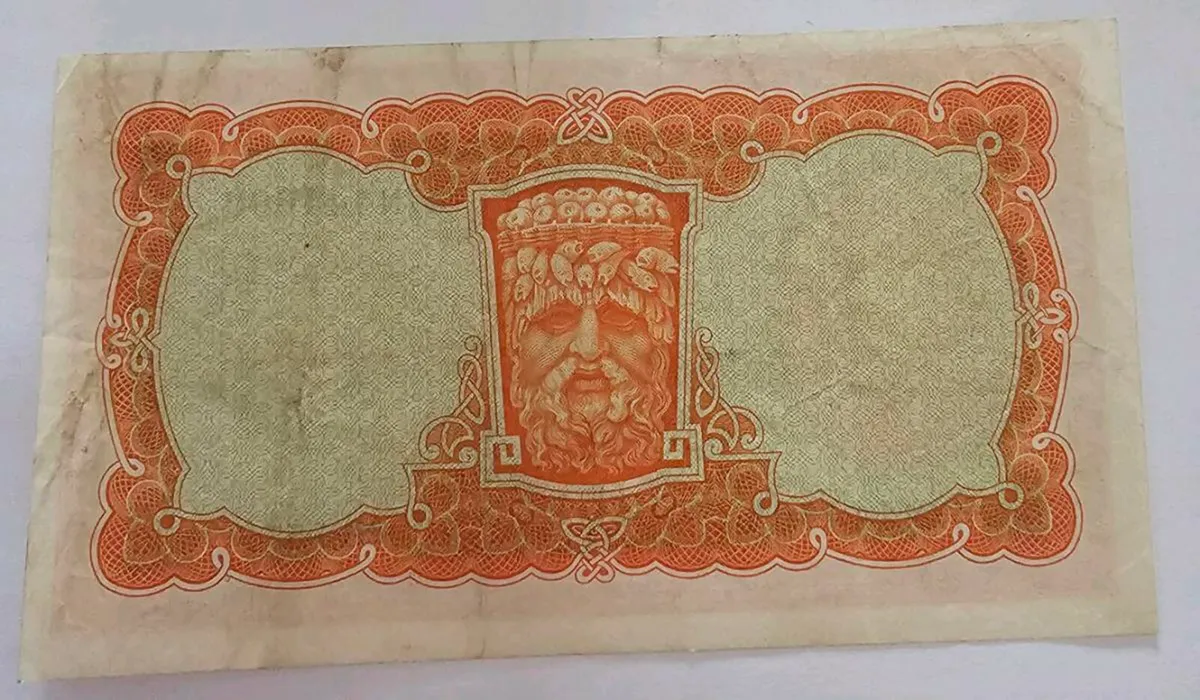 1957 lady lavery 10 schilling note - Image 2