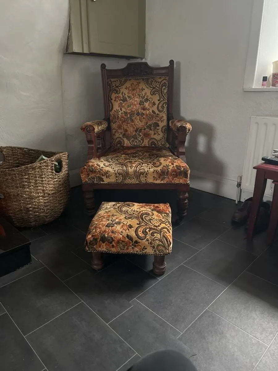 antique armchair - Image 1