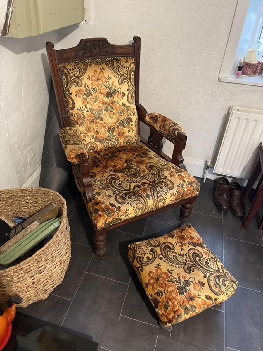 antique armchair - Image 2