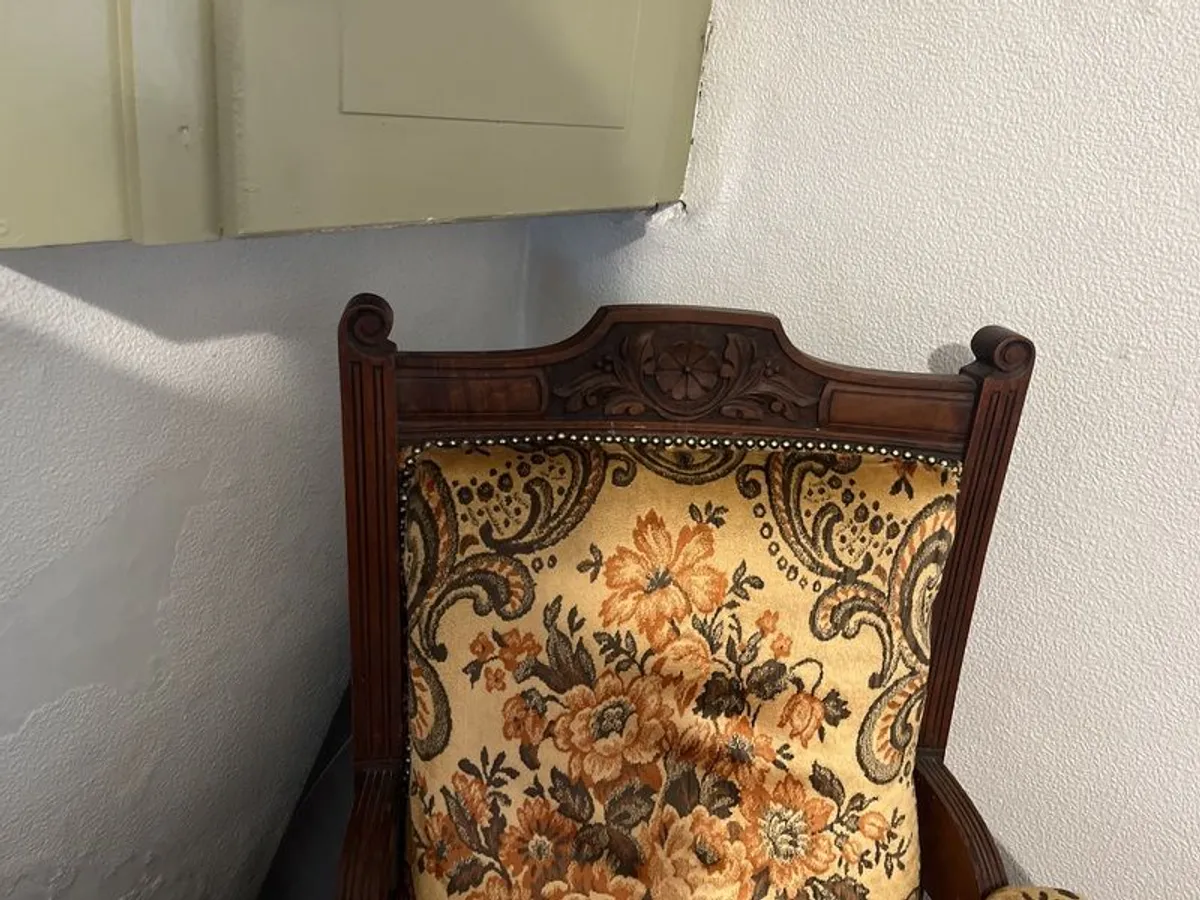 antique armchair - Image 4
