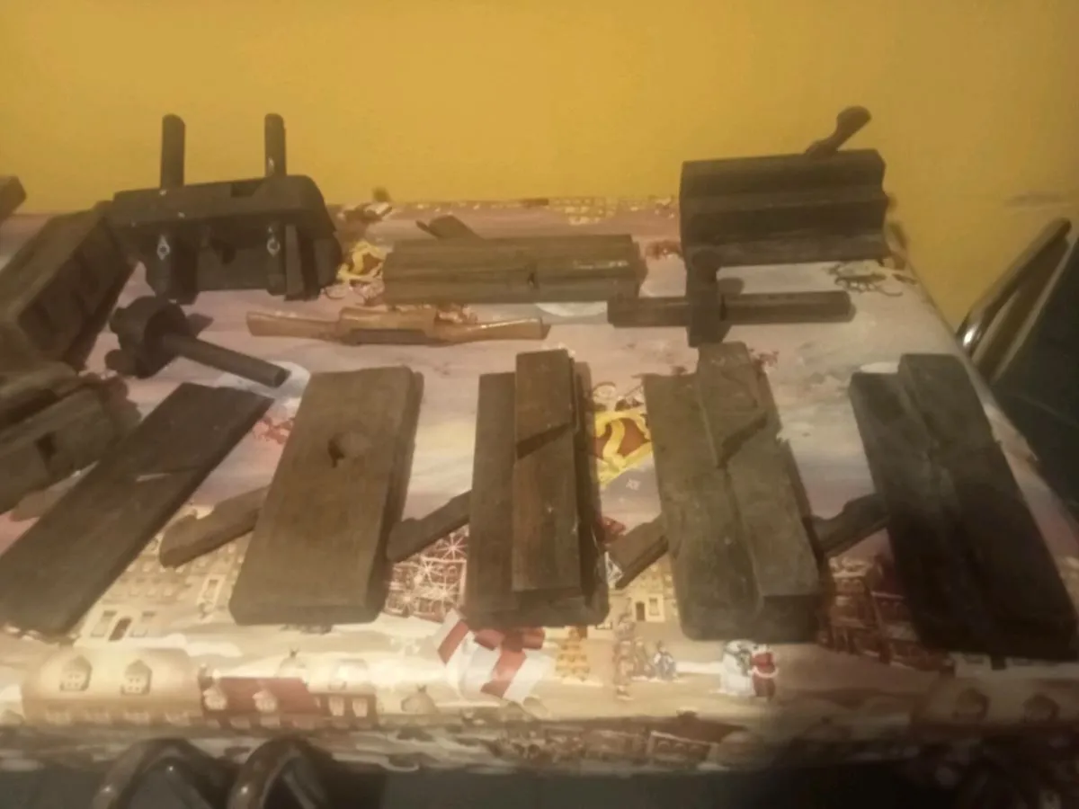 Old Wooden Tools - Image 3