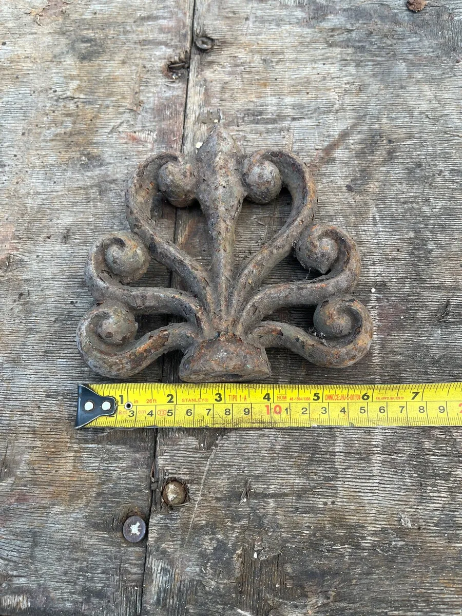 Cast iron gate casting vintage - Image 1