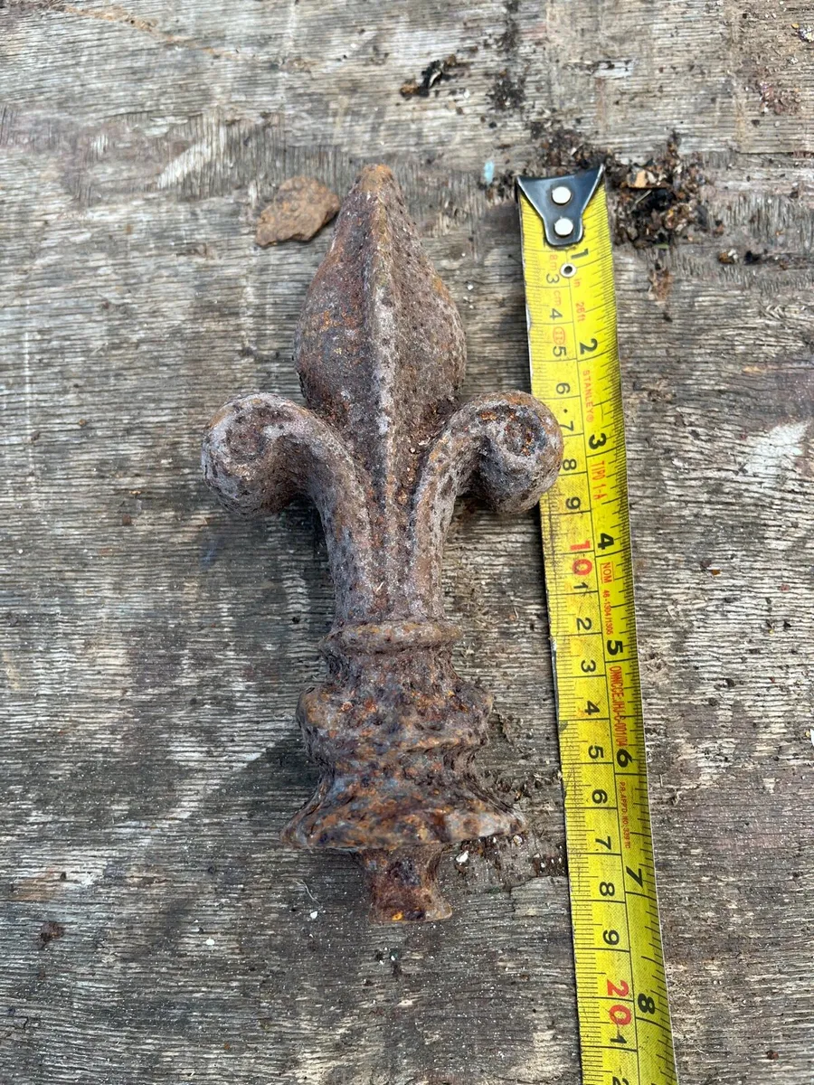 Cast iron gate casting vintage - Image 3