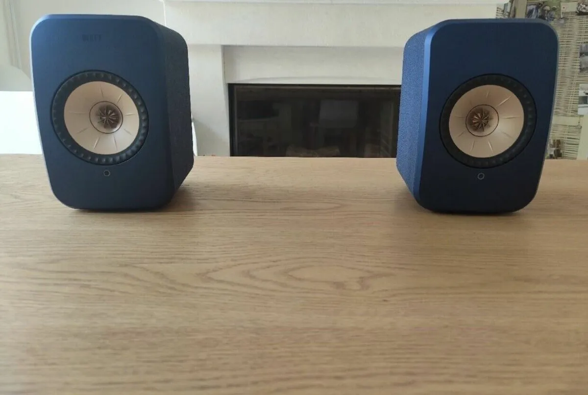 KEF LSX2 Active Speaker Blue - Image 2