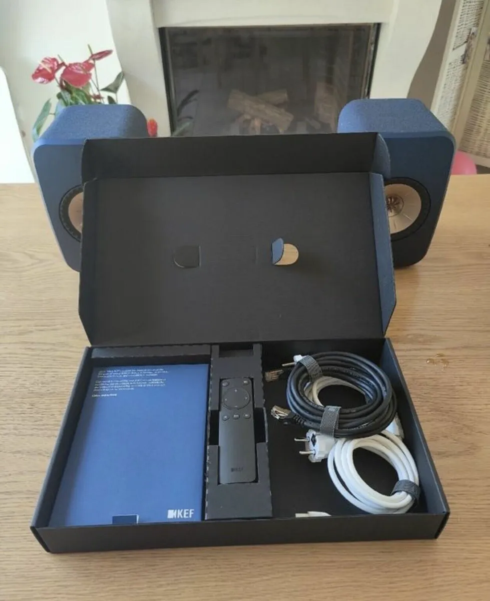 KEF LSX2 Active Speaker Blue - Image 4