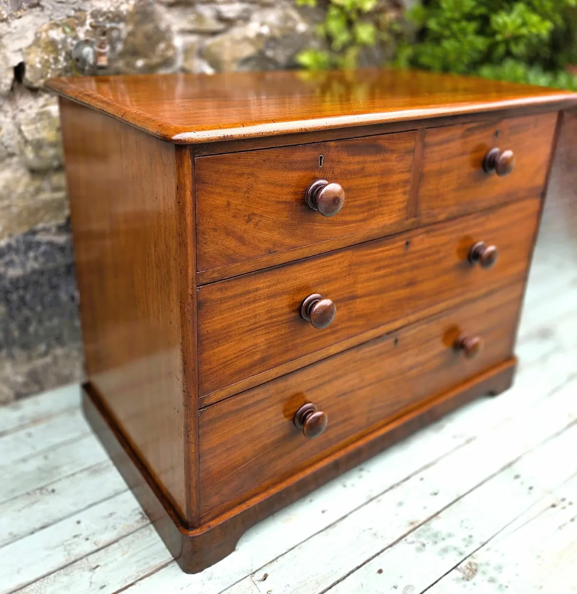 Low Victorian Chest- Circa 1870 - Image 3