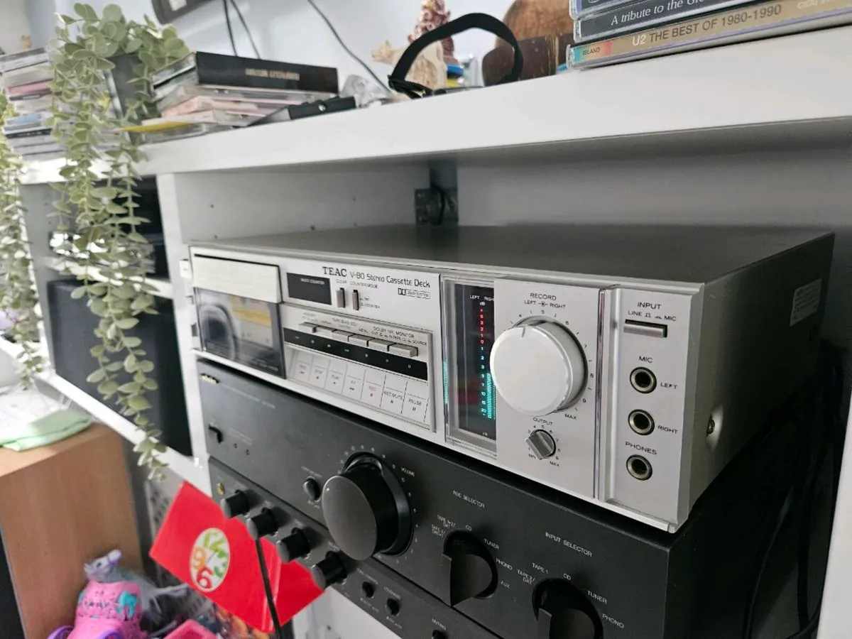TEAC V-80 3 Head stereo cassette deck - Image 3