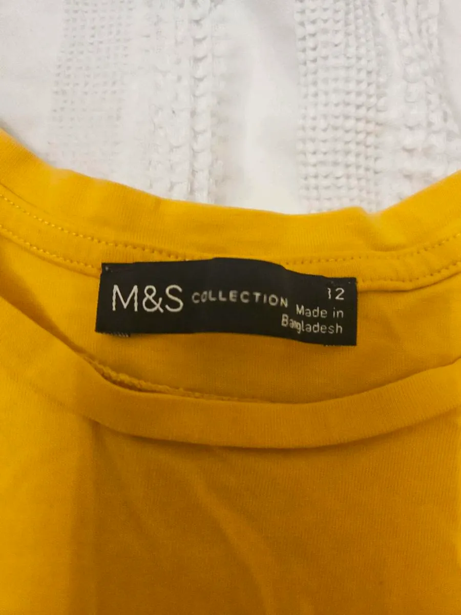 ☀️🌊 Casual Yellow M&S "South Beach Surfers" T-Shi - Image 2