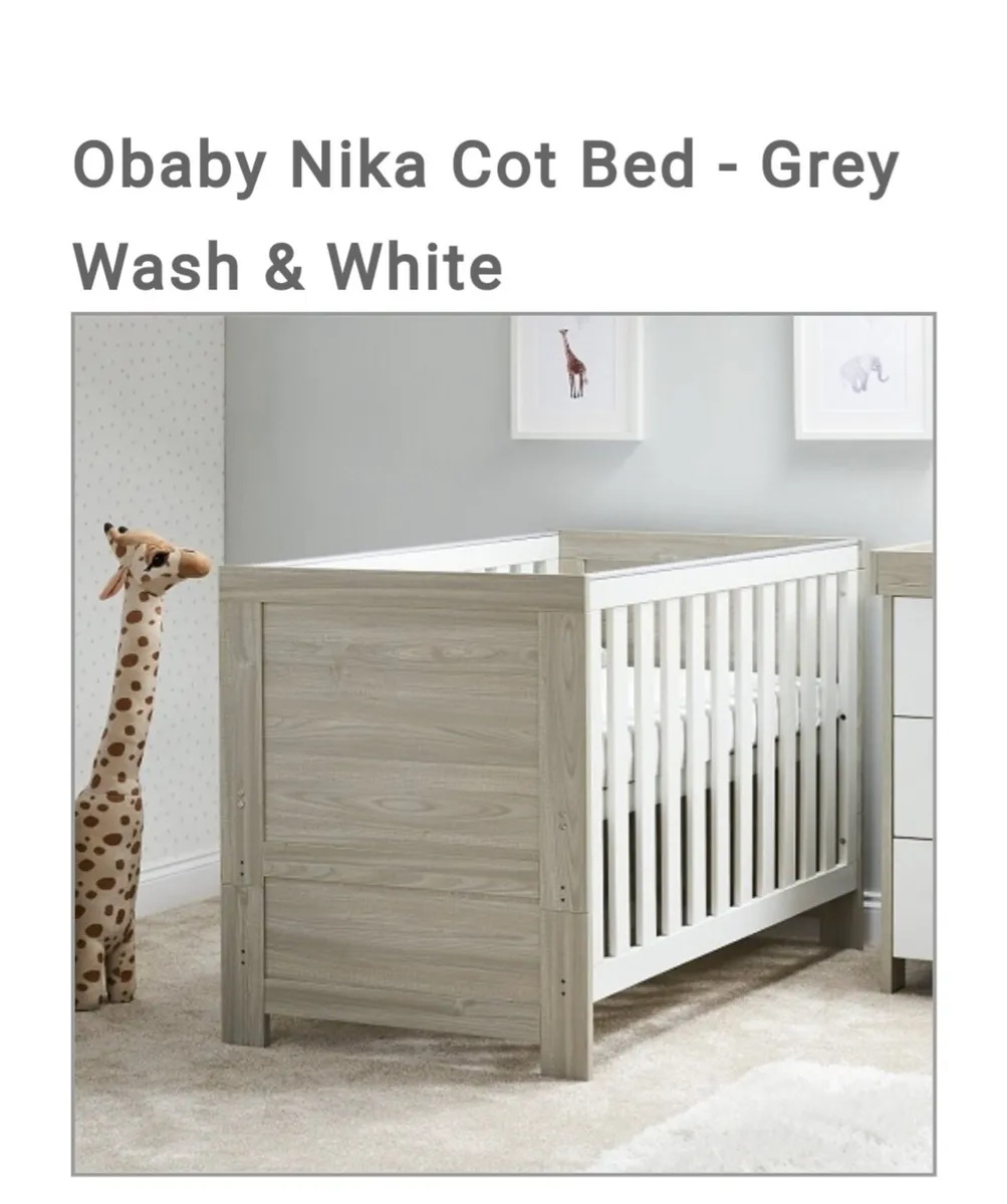 Cot which can convert to a bed (Cotbed) - Image 1