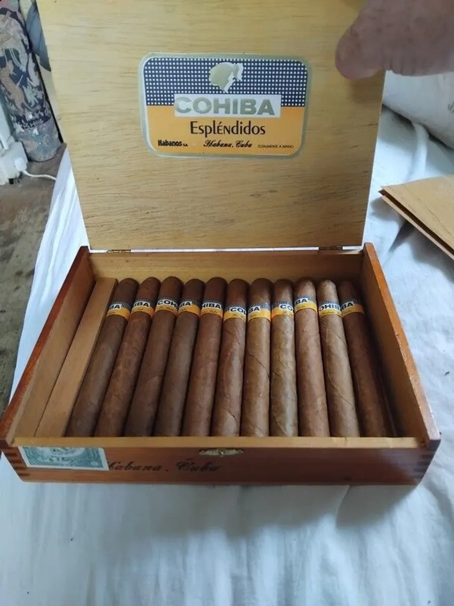 cohiba cigar box - Image 1