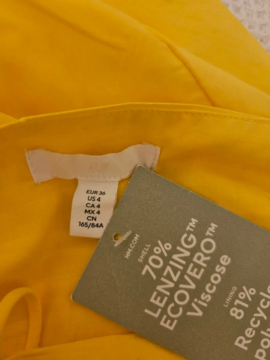💛☀️ Bright Yellow H&M Sundress! ☀️💛 - Image 3