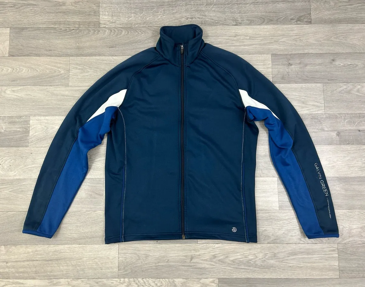 Galvin Green Full Zip Fleece Golf Jacket Mens S - Image 1