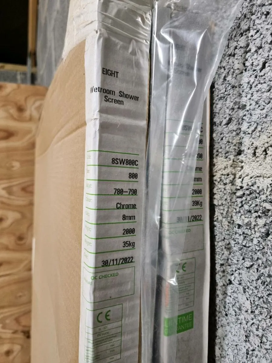 Range of image Wetroom glass panels - Image 2