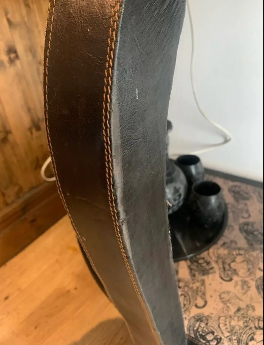 Leather Hall table - Image 3