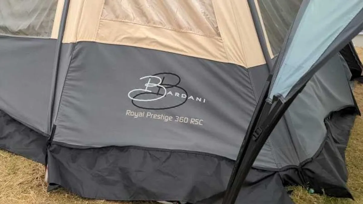 Premium Family Tent - Bardani Royal Prestige 360 Rip Stop Cotton tunnel tent - Image 2