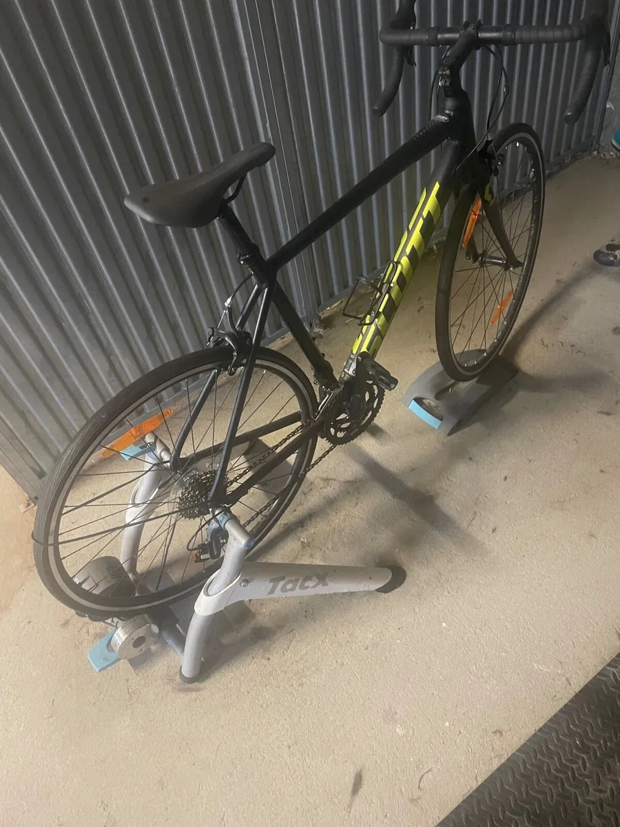 Road Bike and Turbo Trainer