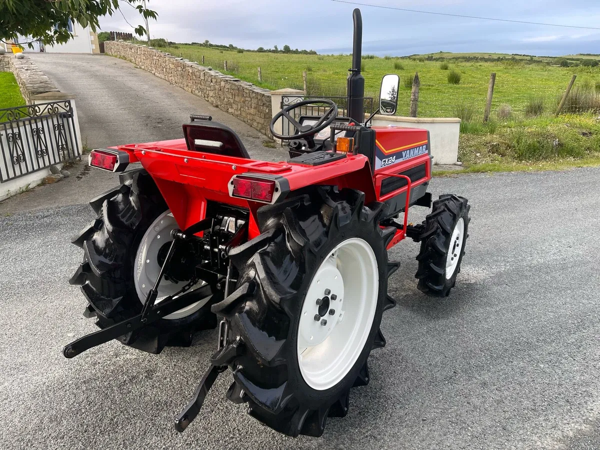 Yanmar F24 4wd Compact Tractor - Image 3