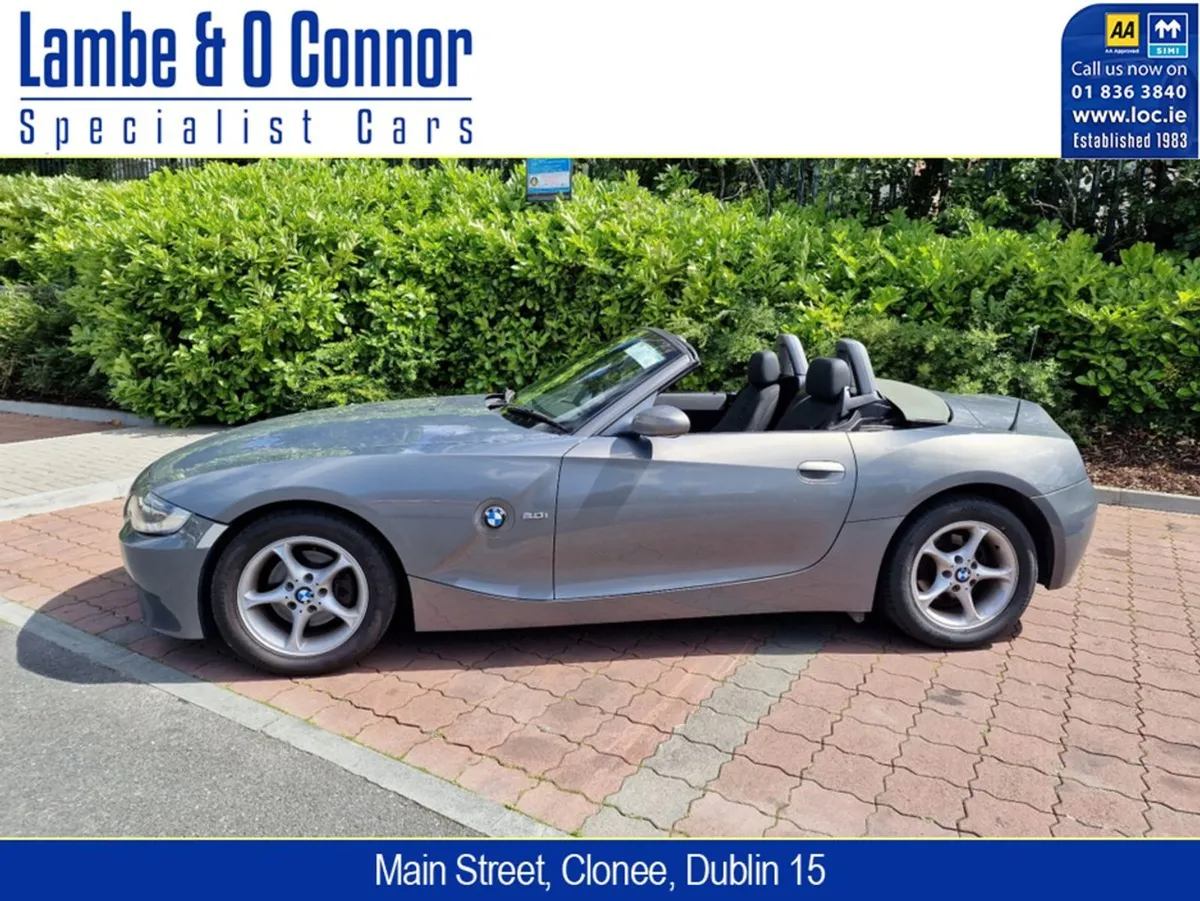 BMW Z4 2.0i SE Roadster Elec Hood - Image 2
