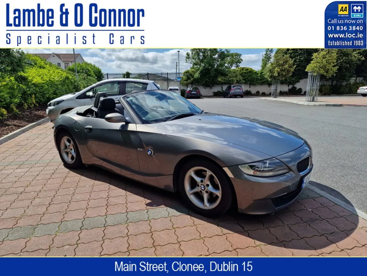 BMW Z4 2.0i SE Roadster Elec Hood - Image 3