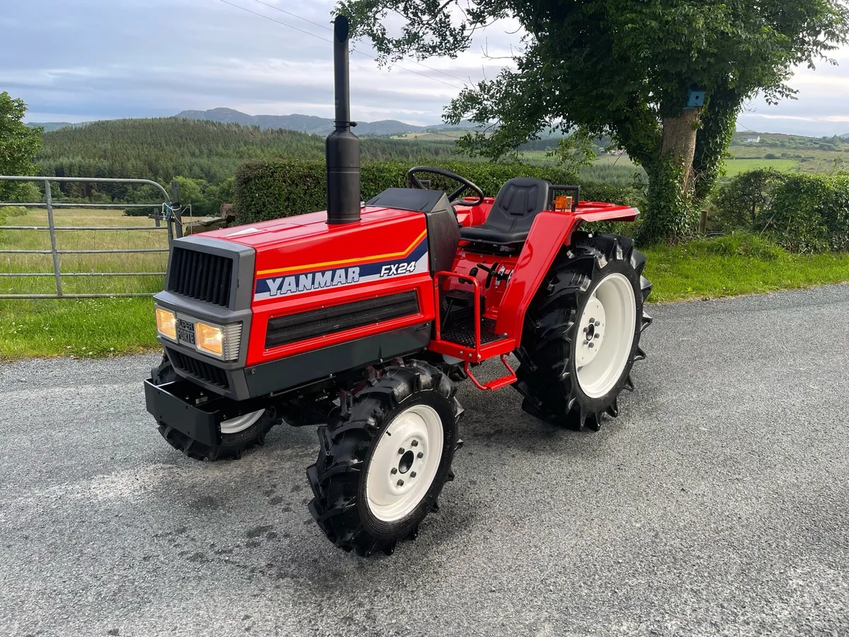 Yanmar F24 4wd Compact Tractor - Image 1