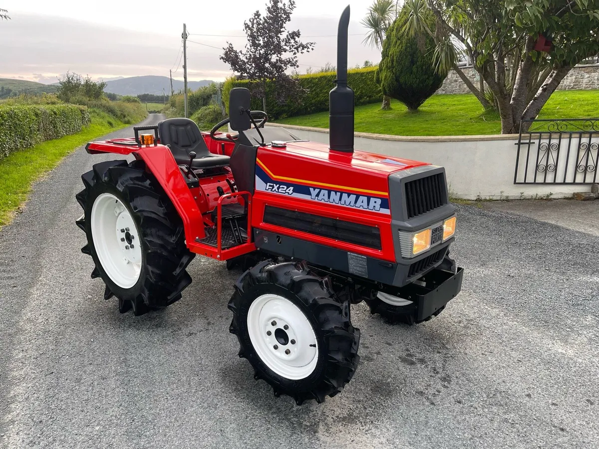 Yanmar F24 4wd Compact Tractor - Image 2