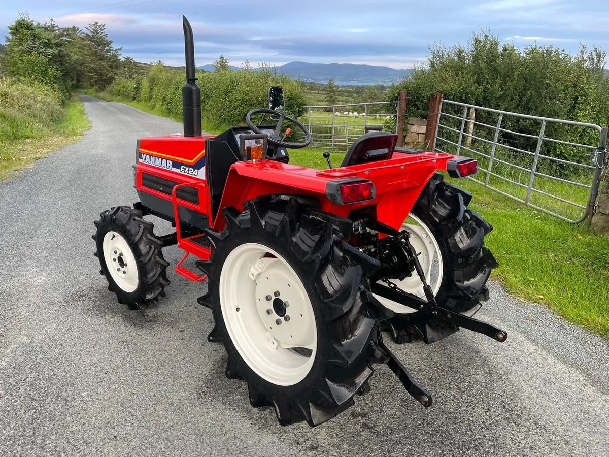 Yanmar F24 4wd Compact Tractor - Image 4