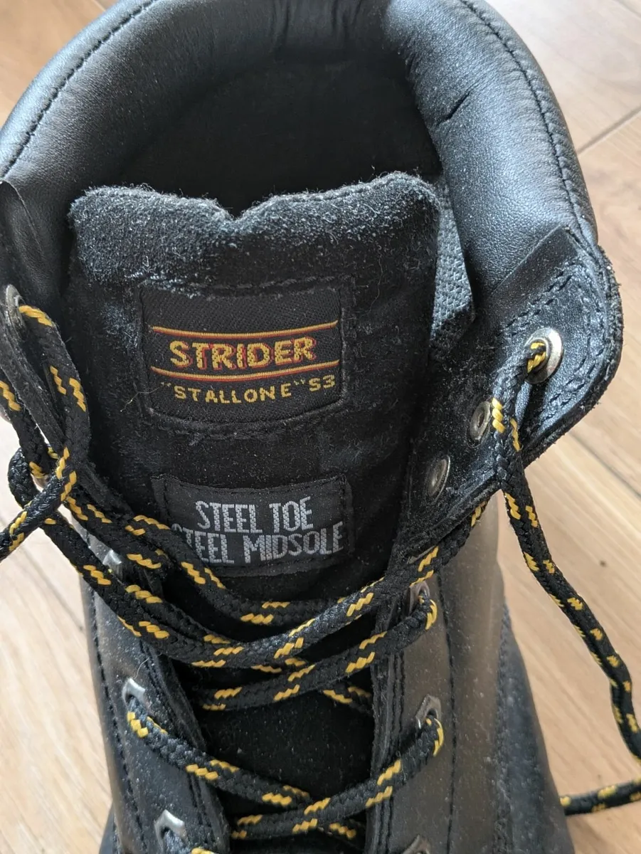Strider steel toe boots - Image 2