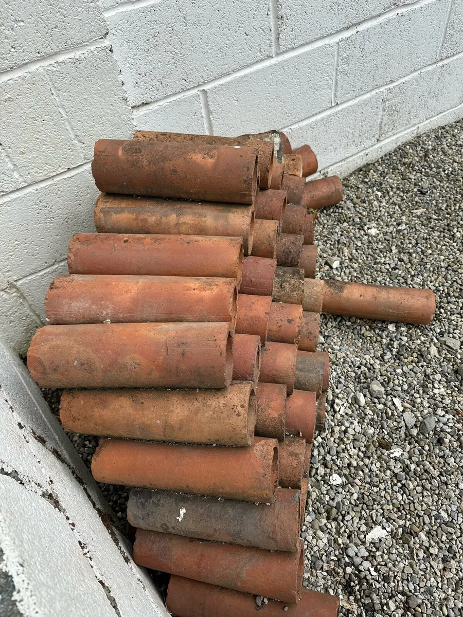 Antique fireclay drainage pipes - Image 2