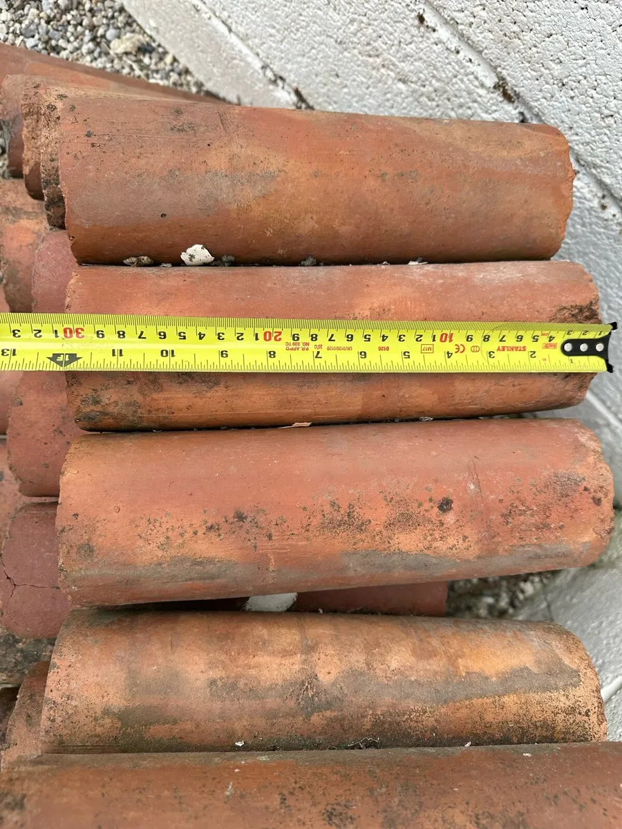Antique fireclay drainage pipes - Image 4