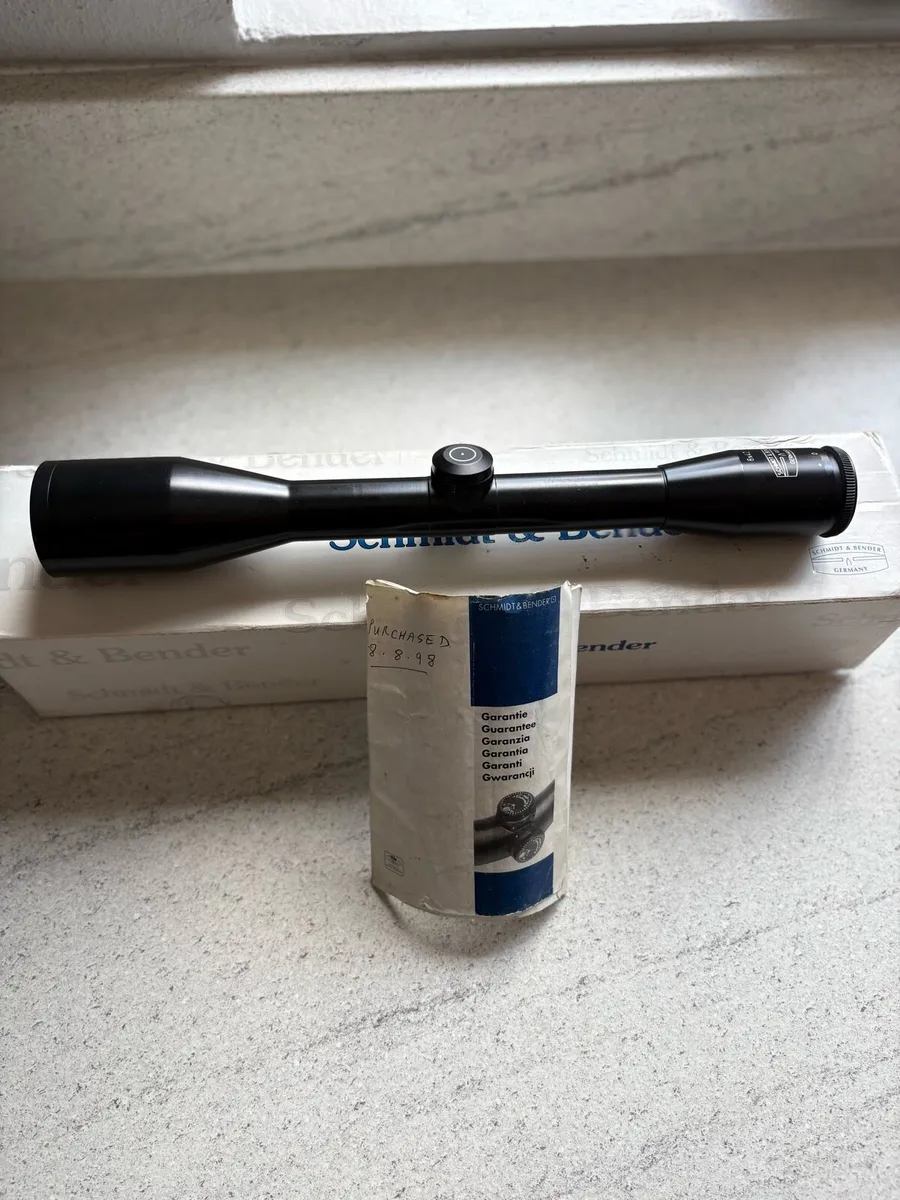 Schmidt and bender 6x42 scope - Image 3