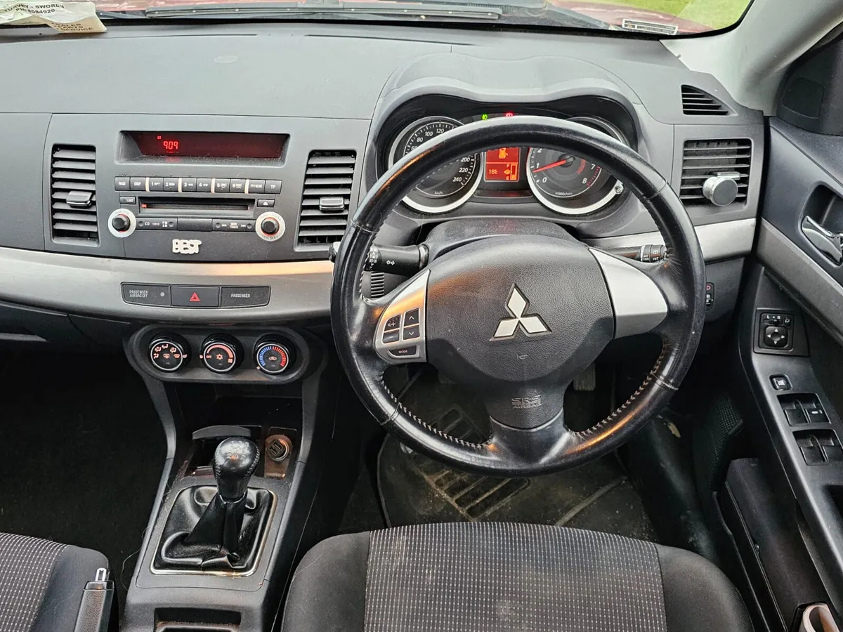 Mitsubishi Lancer 2009 nct&tax €1222 no offers - Image 4