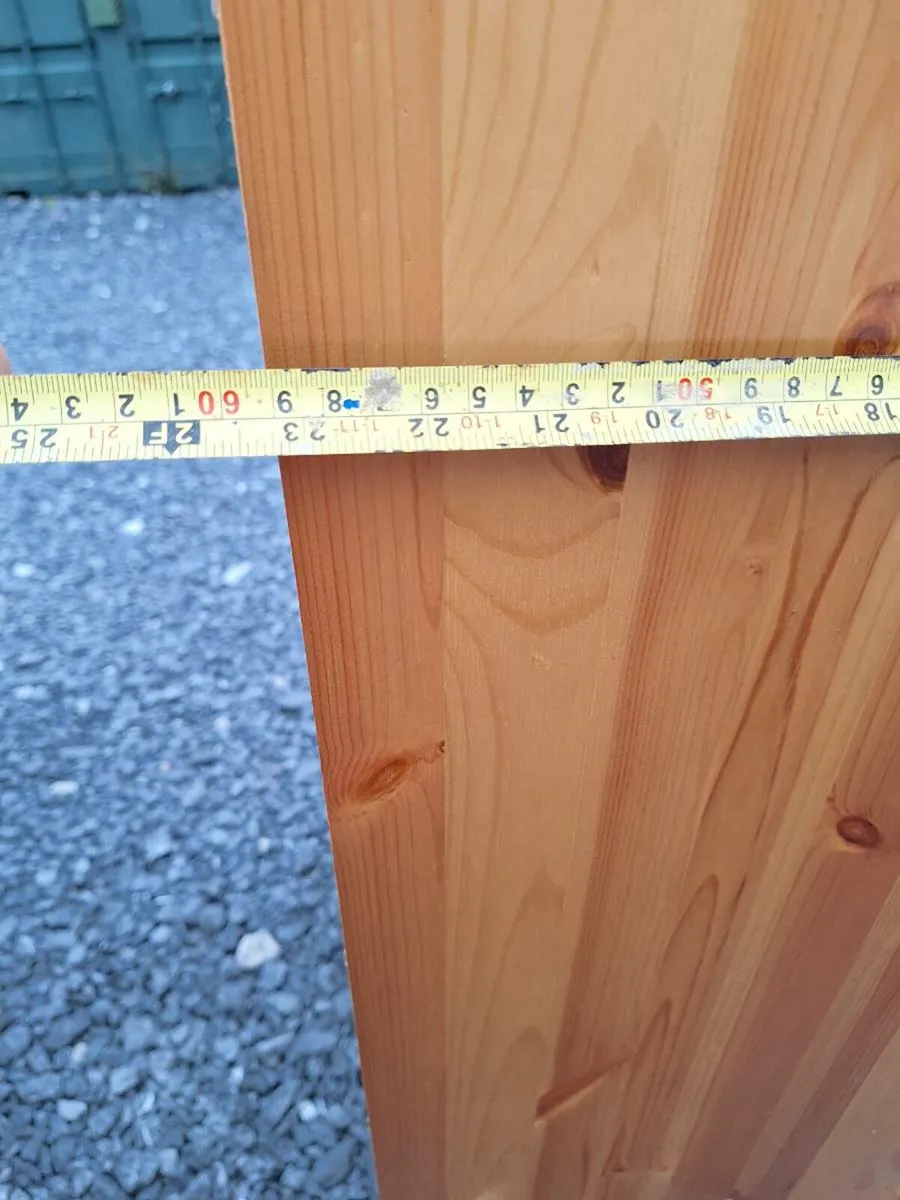 Solid pine wardrobe (DELIVERY) - Image 4
