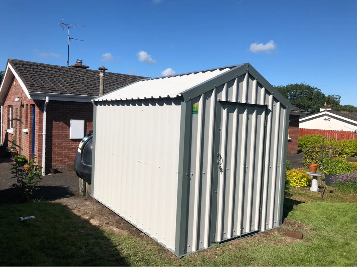 Steel garden shed - Image 1